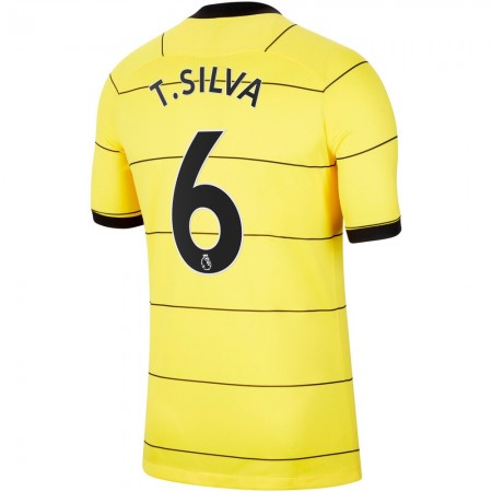 Tenue Chelsea Thiago Silva 6 Exterieur 2021-2022 Maillot de Foot Tenue Chelsea Thiago Silva 6 Exterieur 2021-2022 Maillot de Foot